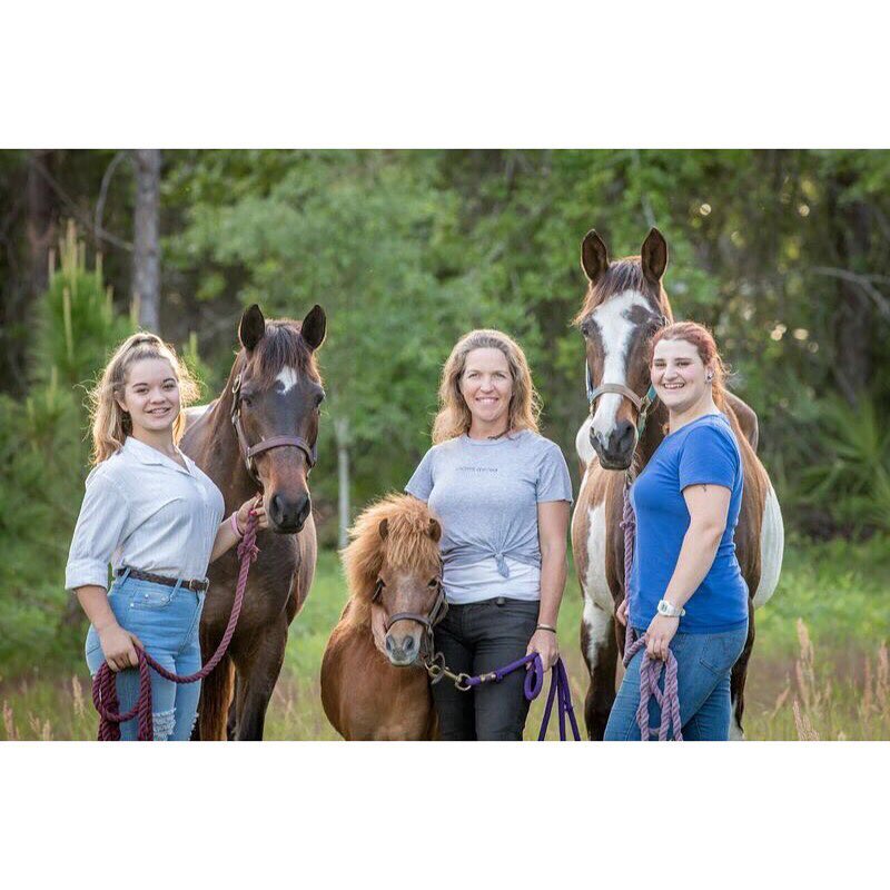 The Sommer North team with their horses
